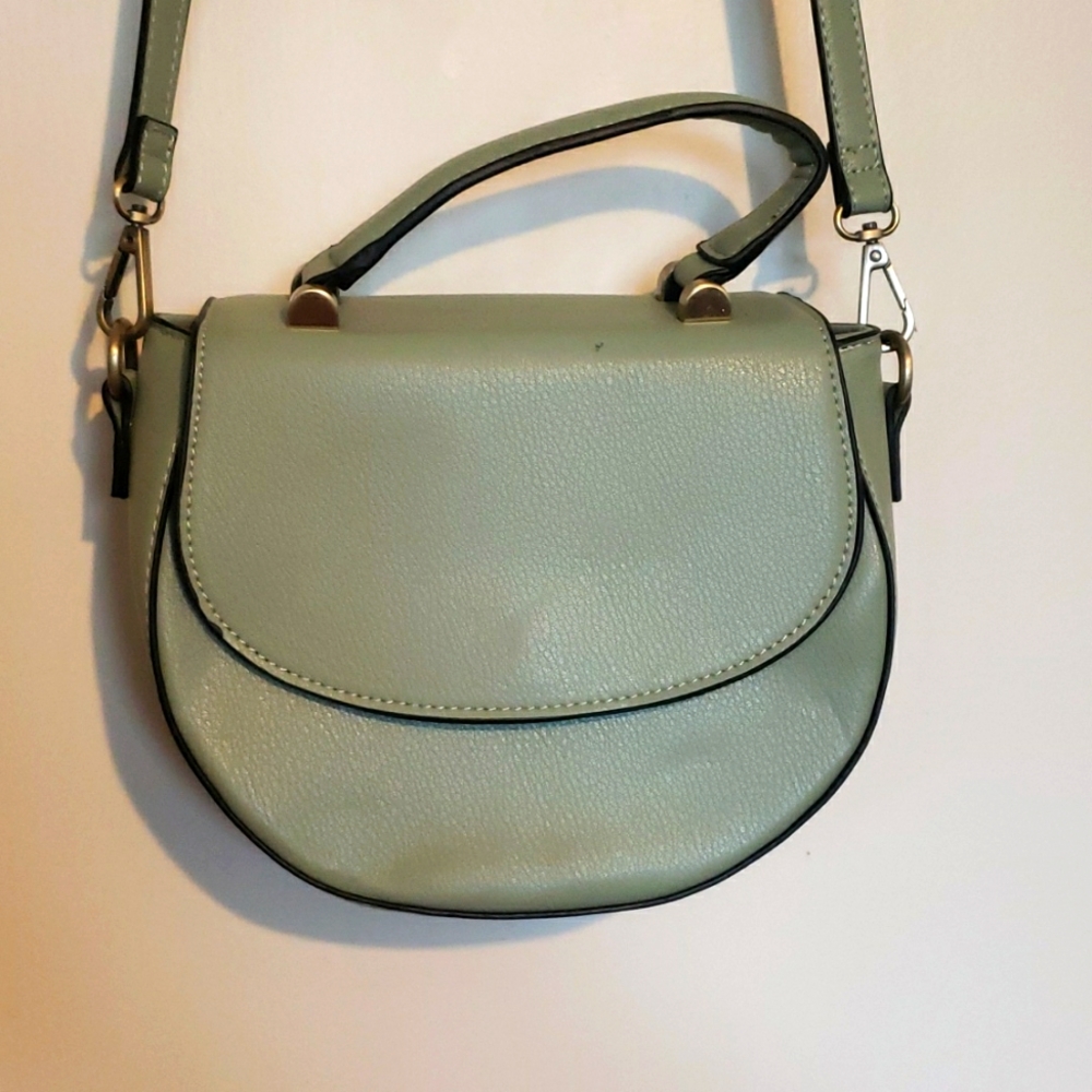 Modcloth crossbody shoulder bag sage green